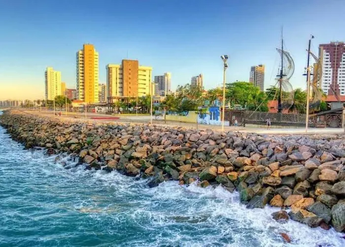 Apartamento Com Piscina No Hooftop, 48M2 - Praia Da Iracema- Fortaleza
